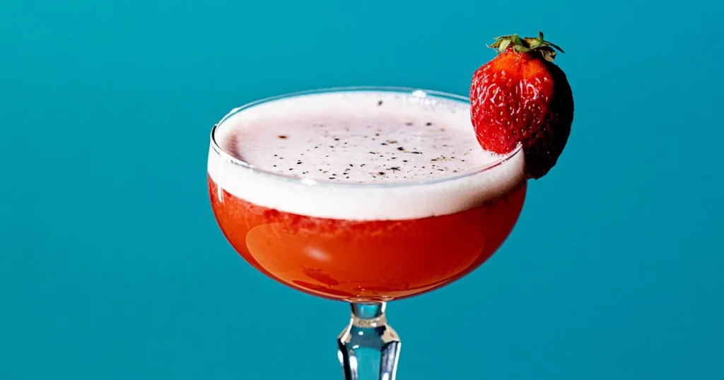Helgens drink: Strawberry fields coupe
