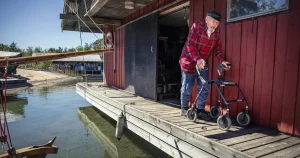 Göte, 96, är äldst i skärgården: ”Haft en råstyrka i släkten”