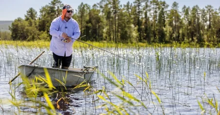 Morgan ska fånga 50 000 gäddor