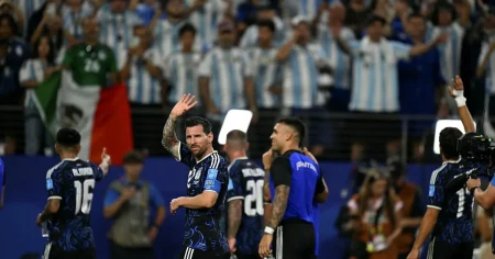 Argentina spelar i bortastället – anses ge tur mot England