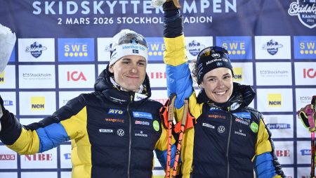 Hanna Öberg och Martin Ponsiluoma väntar sitt första barn, meddelar på Instagram