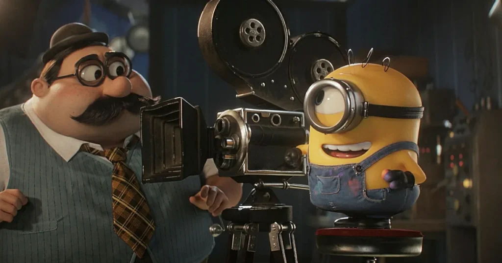 Minionerna är både charmiga och tramsiga som skyddsänglar för filmkonsten