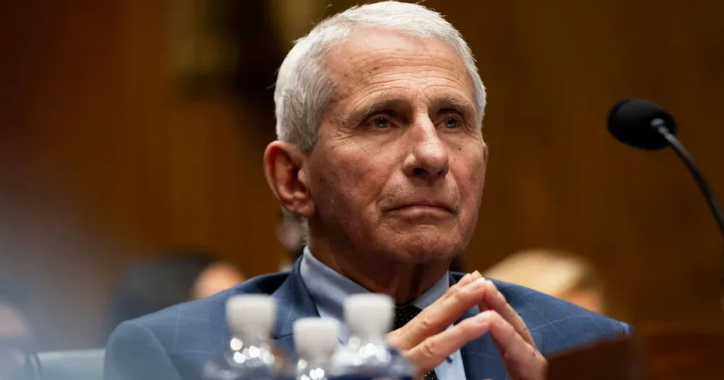 Fauci vägrade svara om virusets ursprung i senatsförhör