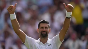 Djokovic sätter nytt Wimbledon-rekord för herrar med 106:e segern