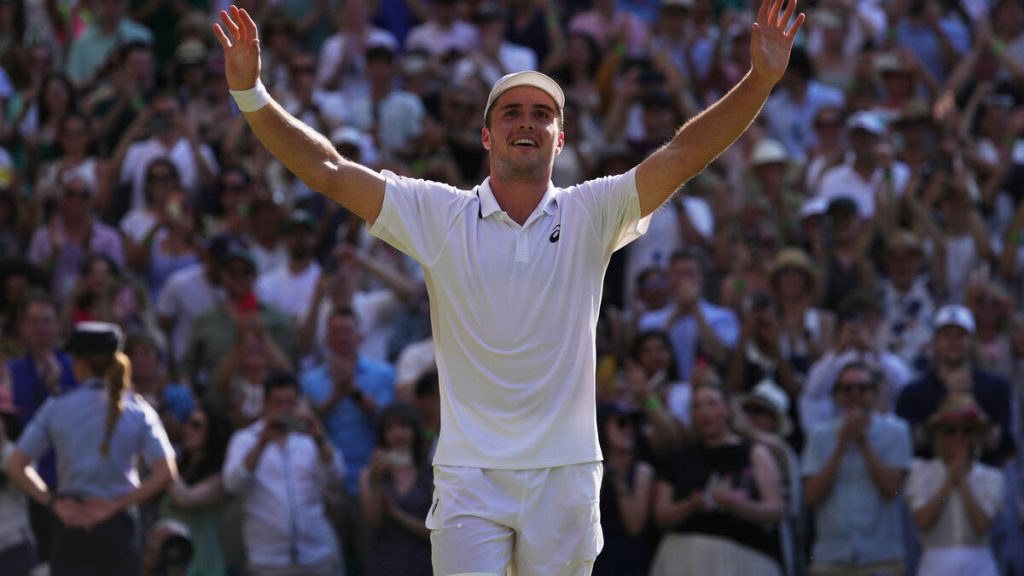 Arthur Fery når Wimbledons semifinal som första manliga wildcard på 25 år