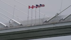 Kanada ställer in gemensam broceremon efter Trumps tullhot