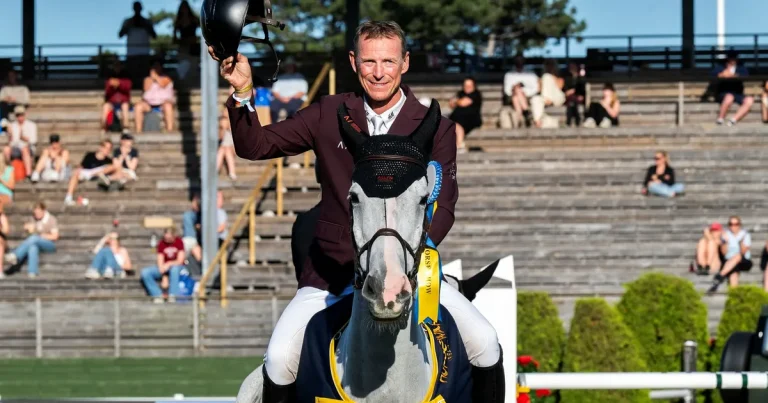 Peder Fredricson tog årets första svenska seger