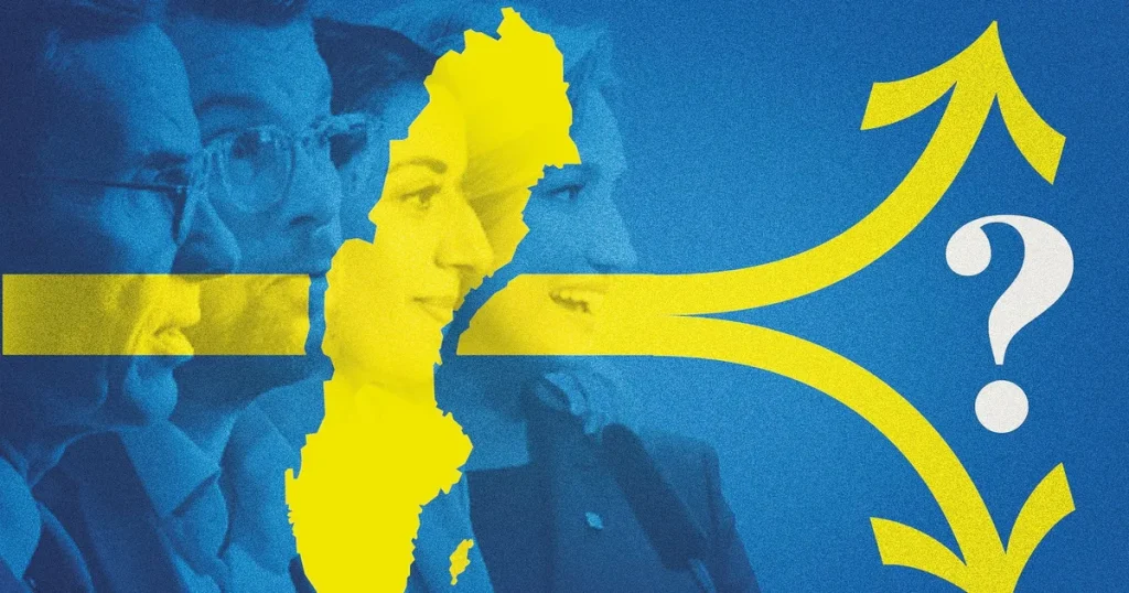 DN/Ipsos: Fler tycker att Sverige är på väg åt rätt håll