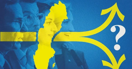 DN/Ipsos: Fler tycker att Sverige är på väg åt rätt håll