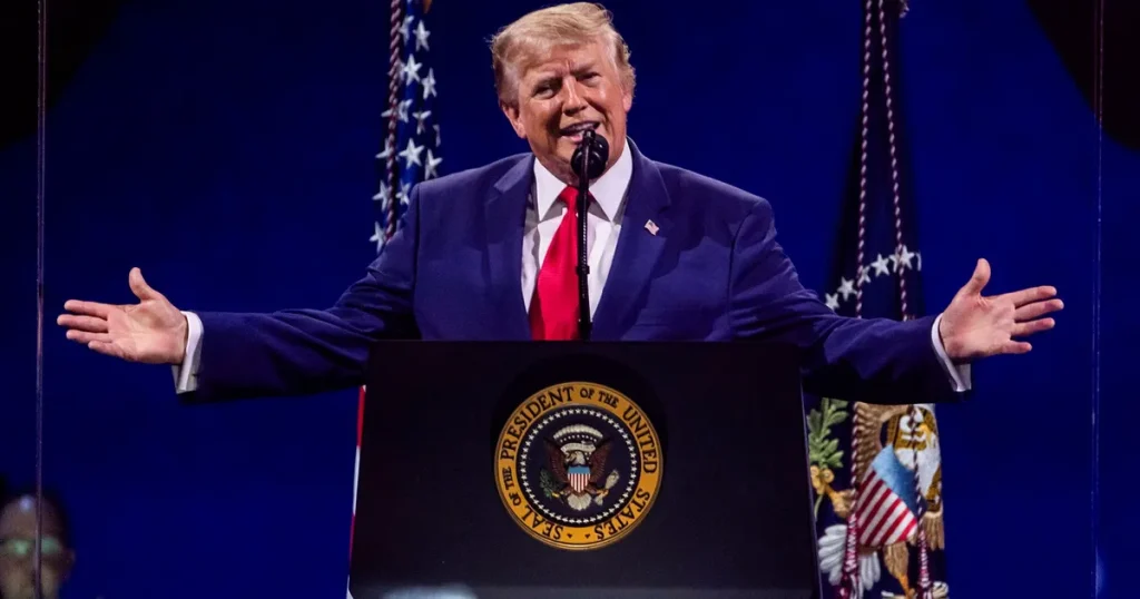 Trumps tal efter stormkaoset: ”Inte enkelt”