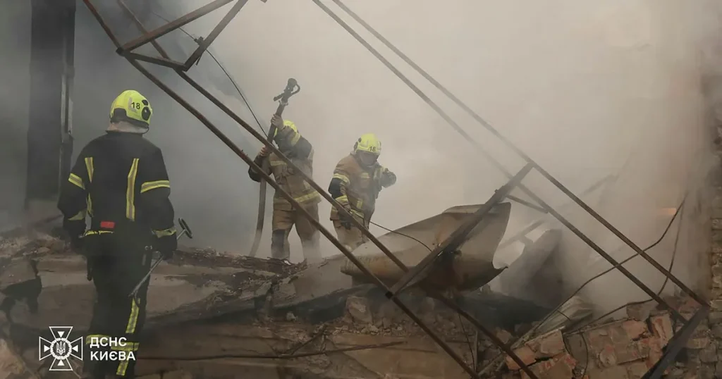 Bomberna slog ner – innan flyglarmet ljöd i Kiev