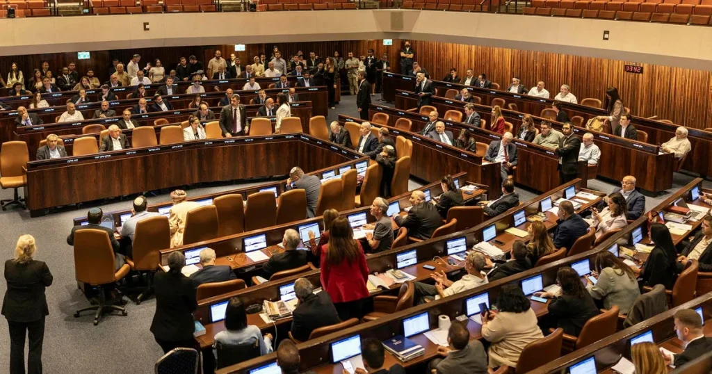 Kontroversiell lagstiftning i knesset inför valet