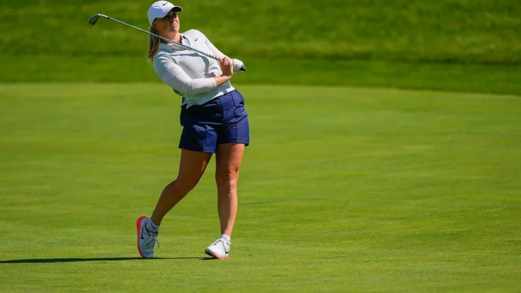 Maja Stark vacklar efter stark start i Evian Championship