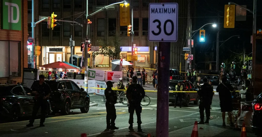 Två döda efter skjutning under festival i Toronto