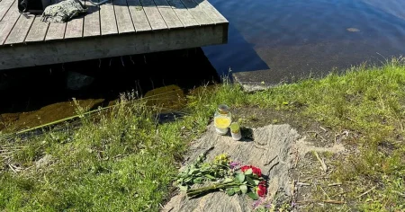 Var på badplats med familjen – man ihjälslagen