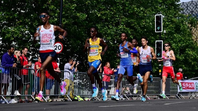 Suldan Hassan slutar fyra i maraton – tre sekunder från EM-medalj