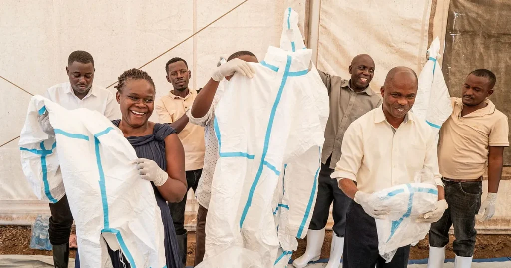 Uganda firar – fritt från ebolasmitta