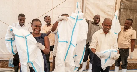 Uganda firar – fritt från ebolasmitta