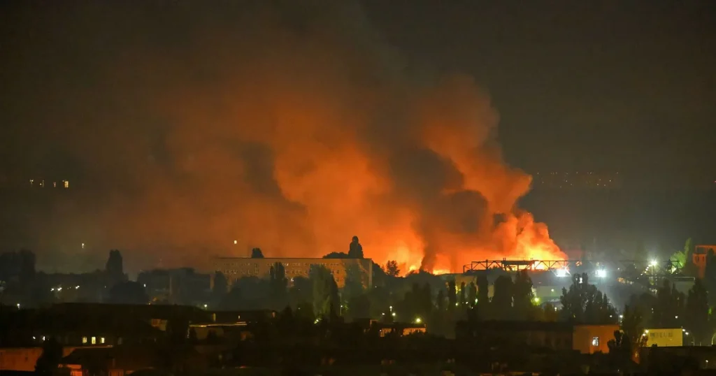 15 dödade i ryska attacker mot Kiev