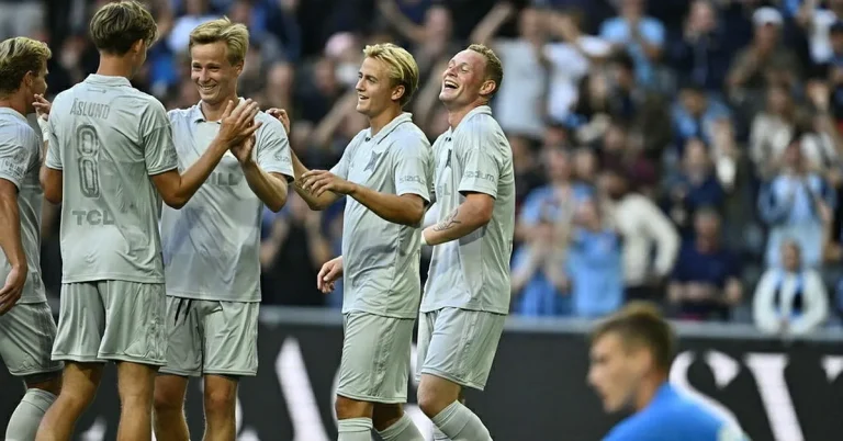 Djurgården upp på Europaplats efter jättekross