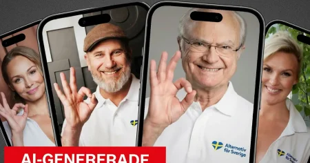 Svenska kändisar utnyttjas i politisk AI-propaganda: ”Det är förjävligt”