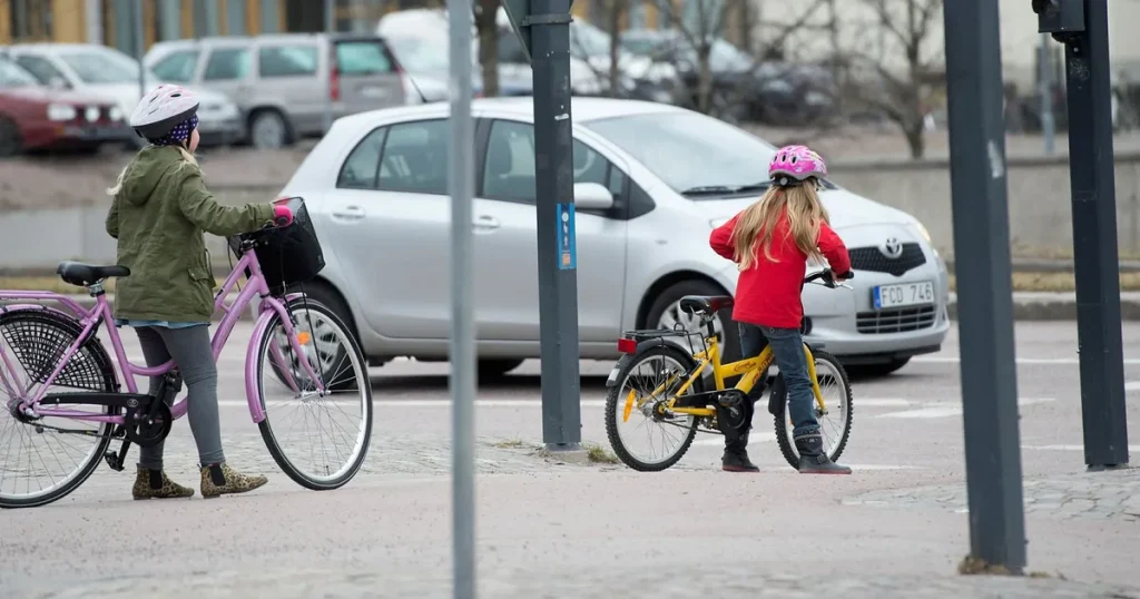 2 000 barn skadas i trafiken när skolan startar