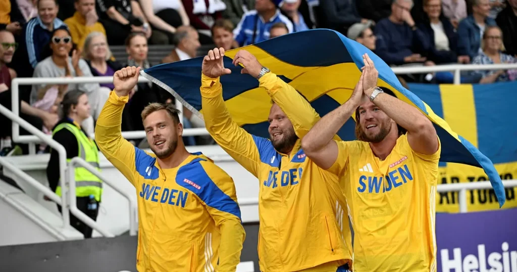 Svensk trippel i diskus – Ståhl med jättekast