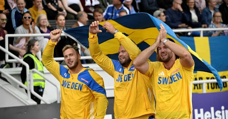 Svensk trippel i diskus – Ståhl med jättekast