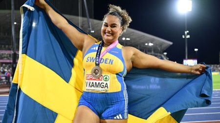 Kamga tar EM-brons i diskus – första svenska kvinnliga medaljen i grenen sedan 1928