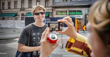 Retroboomen: Därför använder unga digitalkameran