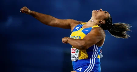 Historiskt EM-brons till Vanessa Kamga