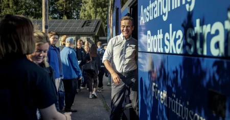 Kristersson om opinionen: ”Då är man ju en loser”