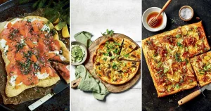 Variera pizza och paj med nya goda smaker