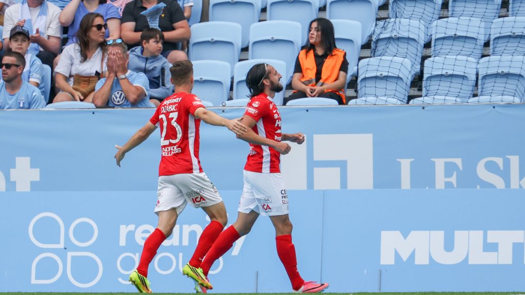 Degerfors chockar Malmö borta med Vukojevics mirakelm��l när förlustsviten bryts
