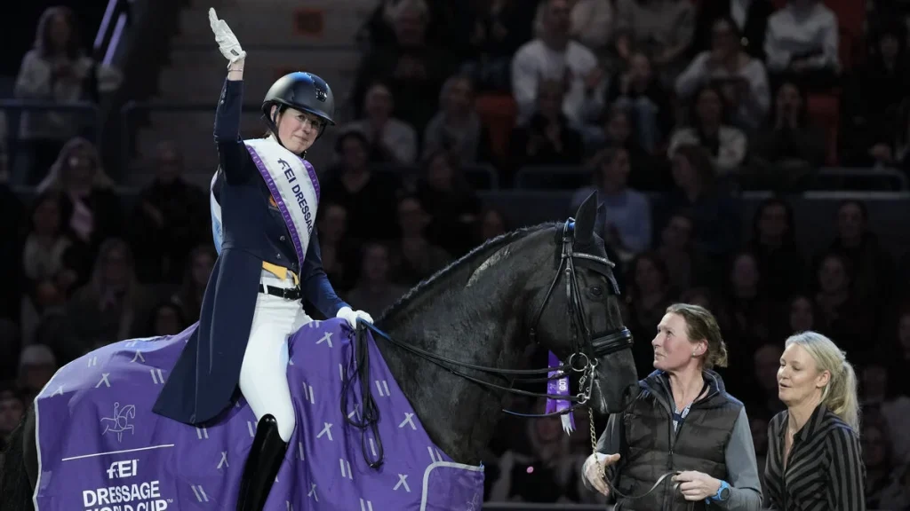 Maria von Essen och Invoice satte personligt rekord vid Dressyr-VM i Aachen