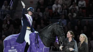 Maria von Essen och Invoice satte personligt rekord vid Dressyr-VM i Aachen