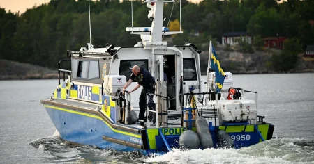 Fortsatt polisnärvaro i Stockholms skärgård efter misstänkt mord