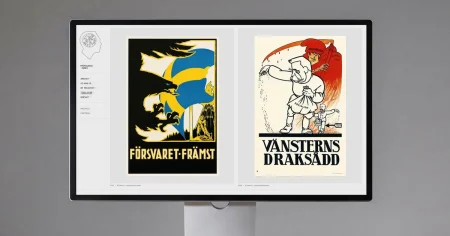 Nytt digitalt arkiv gör historiska valaffischer tillgängliga för alla