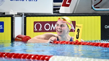 Thilda Häll slår svenskt rekord igen i 800m-finalen