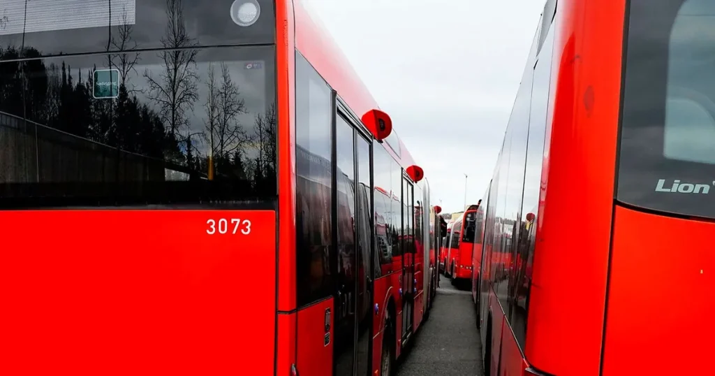 Norsk 14-åring stal buss – ville plocka upp passagerare