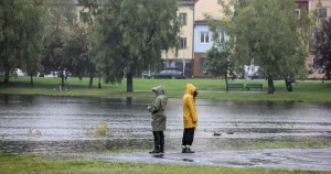 Stora regnmängder och översvämningar i Norrbotten