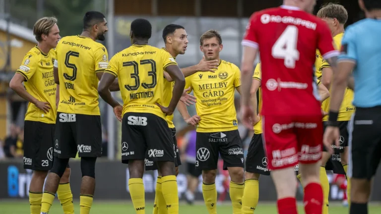 Mjällby utan seger på åtta matcher efter 1-0-förlust mot Elfsborg