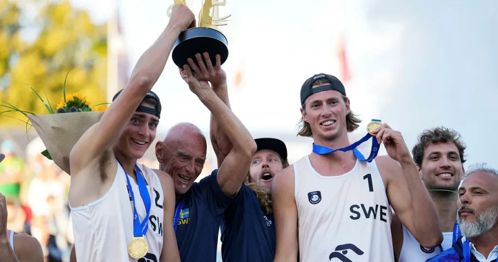 EM-guld till svenskduon – slog Norge