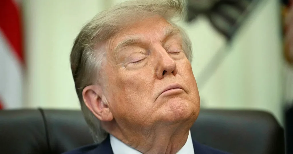 Kristofer Ahlström: Detta är det verkligt chockerande med Trumps offentliga sömn