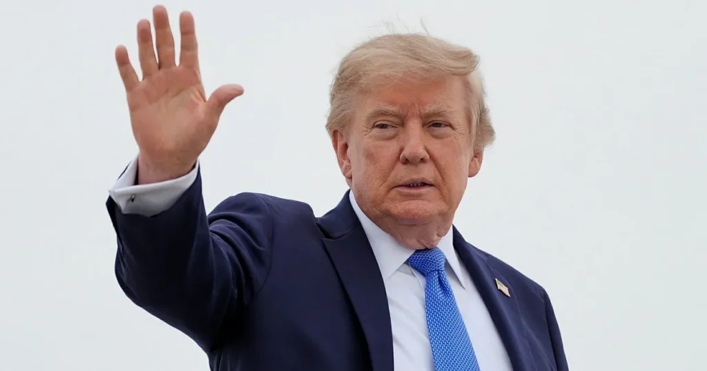 Vita huset: Trump skämtade om Hormuzsundet