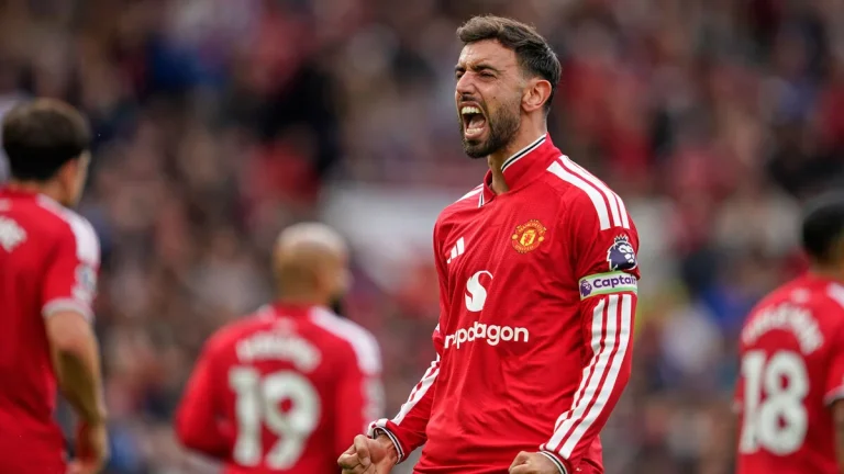 Here are a few options for the Swedish translation, depending on the tone you want:
Option 1 (Direct and literal):
Bruno Fernandes hat-trick sänkte Manchester United till första Premier League-segern för säsongen mot Ipswich
Option 2 (More natural Swedish news style):
Bruno Fernandes hat-trick gav Manchester United säsongens första Premier League-seger mot Ipswich
Option 3 (More dramatic/headline style):
Hat-trick av Bruno Fernandes när Manchester United tog säsongens första PL-seger mot Ipswich
Note on ”fires”: The English ”fires” (as in ”leads/ignites the team to victory”) doesn’t translate perfectly literally. The most natural Swedish equivalents in sports journalism would be:
”sänkte” (sank/downed — making them win)
”gav” (gave)
”ledde” (led)
The most idiomatic choice is Option 2.