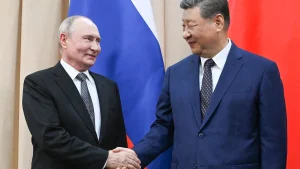 Xi säger att den internationella ordningen har blivit mer osäker och oförutsägbar vid möte med Putin