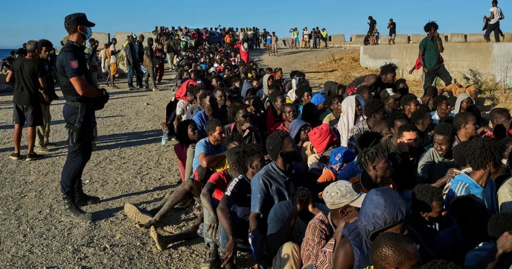 Migrationsvågen på Ceuta – detta har hänt