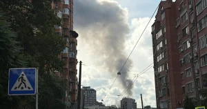 Över 20 skadade i attack mot centrala Kiev