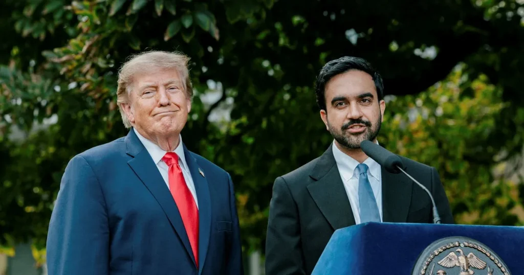 ”En osannolik bromance” mellan Trump och Mamdani